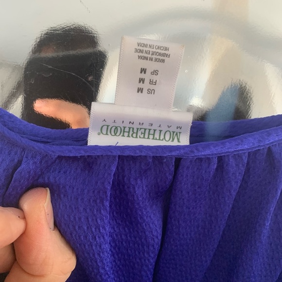 Royal Blue Dress or Maternity Dress - Picture 5 of 6